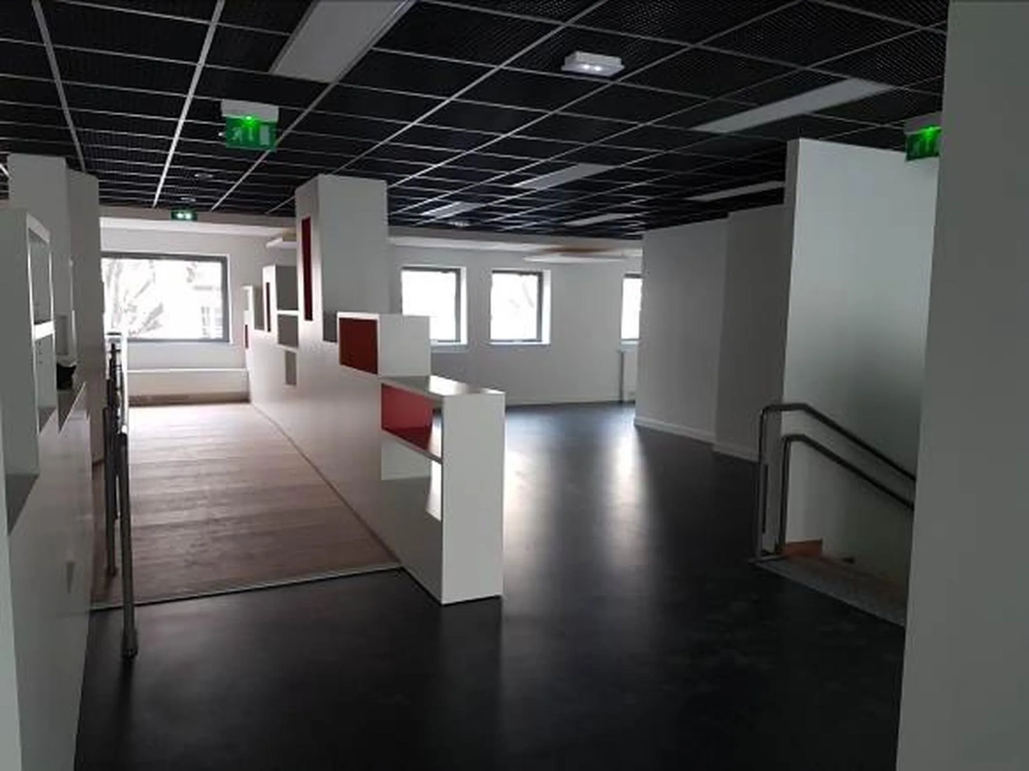 Intérieur d'un batiment professionnel