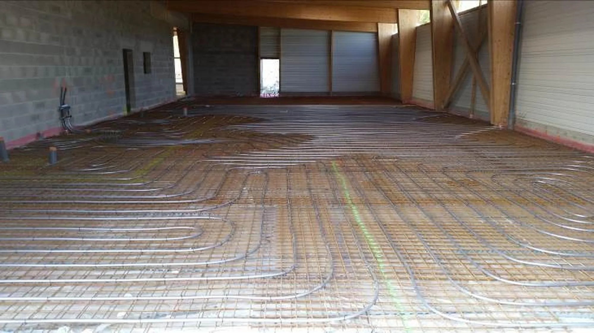 Installation chauffage au sol