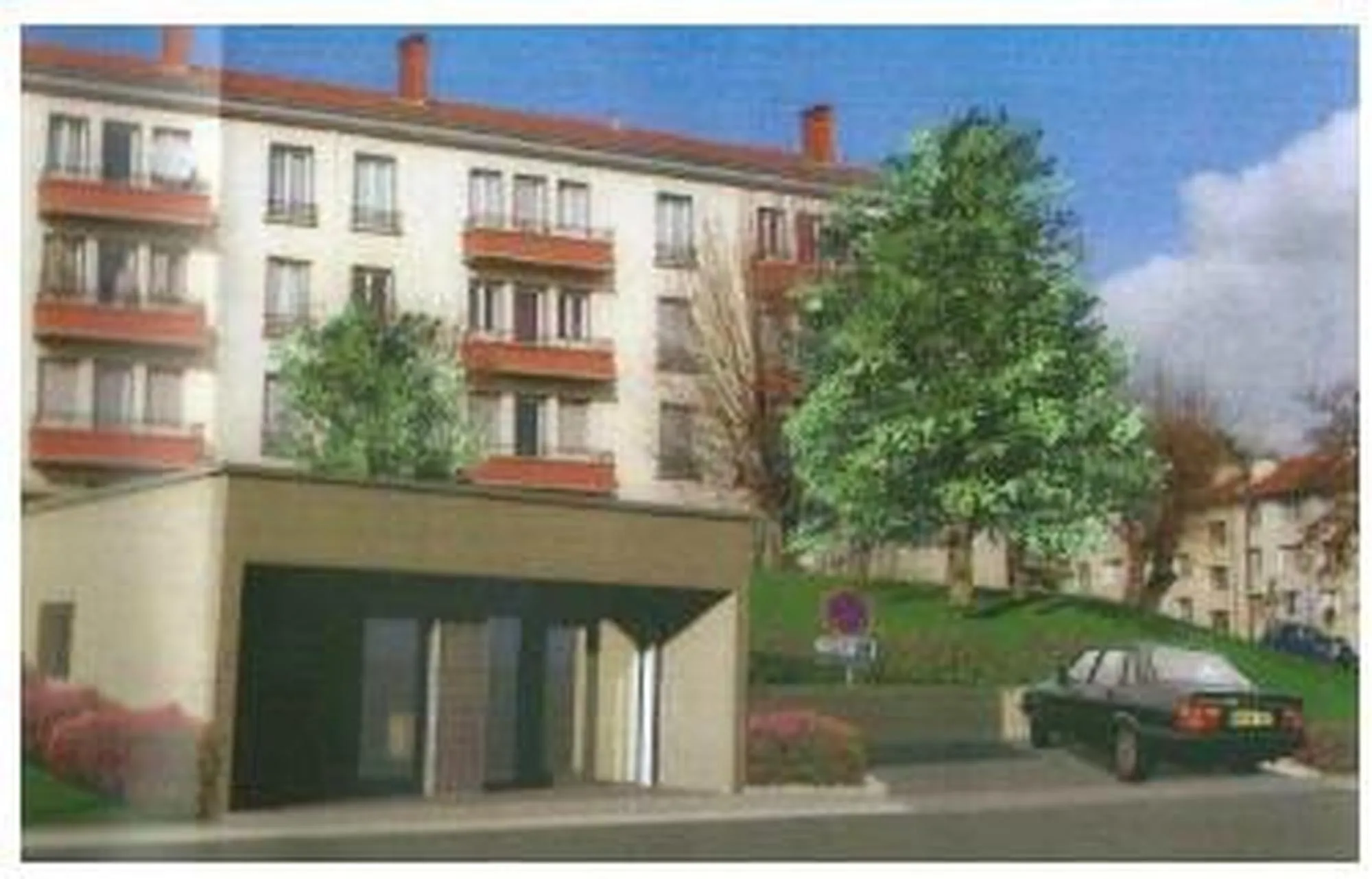 Rendu 3d d'un batiment professionnel